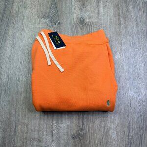 NWT Polo Ralph Lauren Mens Orange Athletic Fleece Sweatpants Big & Tall Size 4XB